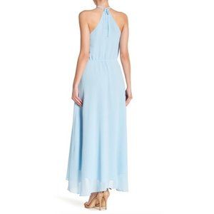 NWT Haute Hippie Hi-Lo Halter Maxi Dress